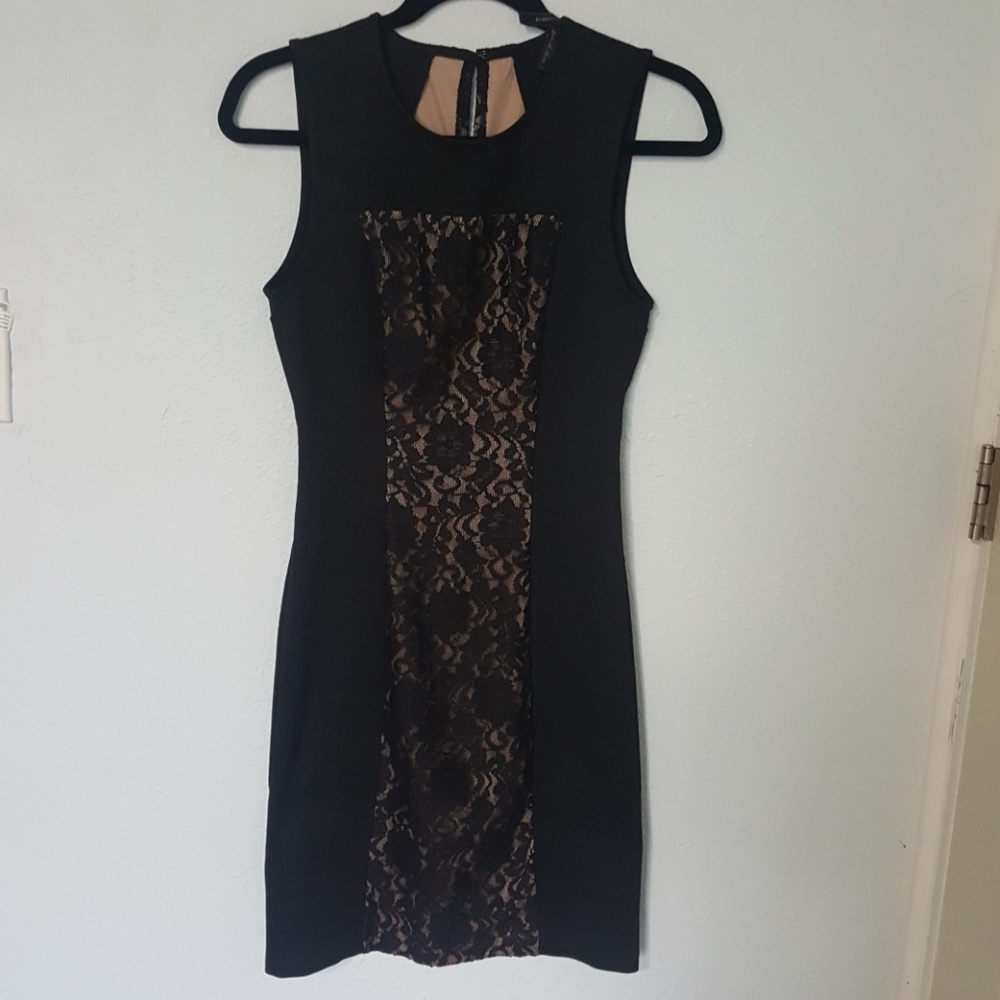 BCBGMaxAzria Black Lace Dress